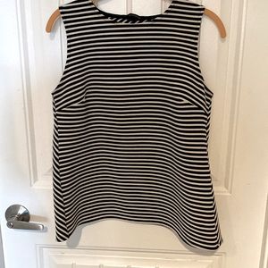 Banana Republic Sleeveless Striped Top